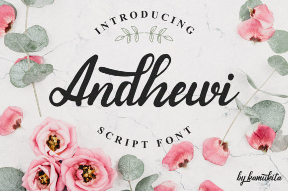 Andhewi: The Handwritten Font That Elevates Brand Identity