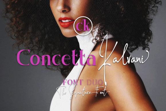 Concetta Kalvani Font for Crafters
