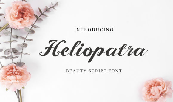 Heliopatra: A Handwritten Font That Elevates Brand Identity
