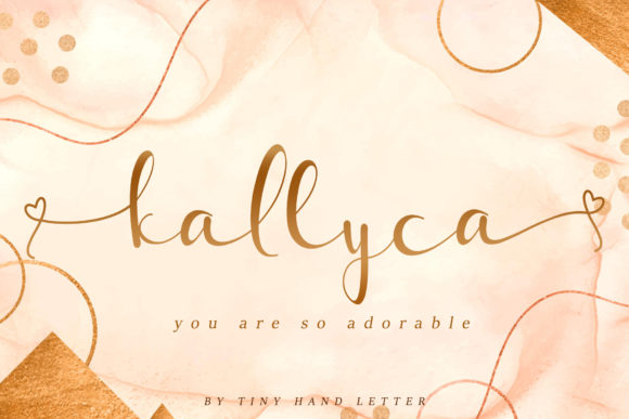 Kallyca Font: Elevating Web Design with Elegant Script