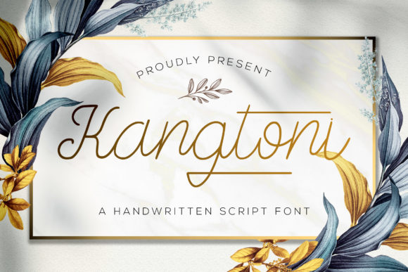 Kangtoni: The Handwritten Font for Scroll-Stopping Design