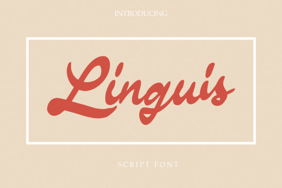 Linguis: A Script Font for Professional Branding