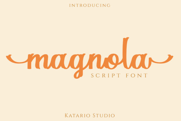 Magnola: The Script Font That Elevates Campaign Visuals