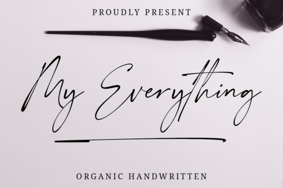 My Everything: A Handwritten Font for Clear Campaigns