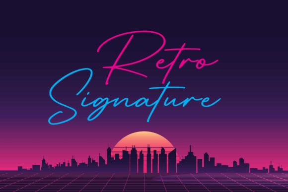 Retro Signature: The Handwritten Font for Marketers