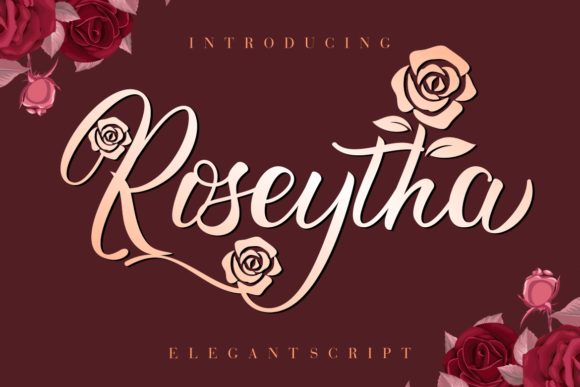 Roseytha: The Handwritten Font That Elevates Campaigns