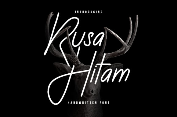 Rusa Hitam Font: A Maker’s Guide to Handwritten Charm