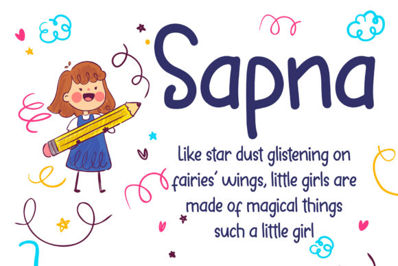 Sapna: A Friendly Handwritten Font for Branding