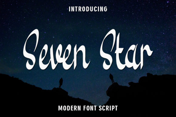 Seven Star: A Handwritten Font for Clear Campaigns