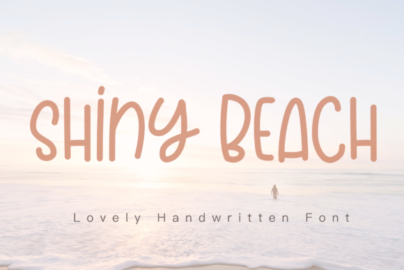 Shiny Beach: A Handwritten Font for Bold Campaigns