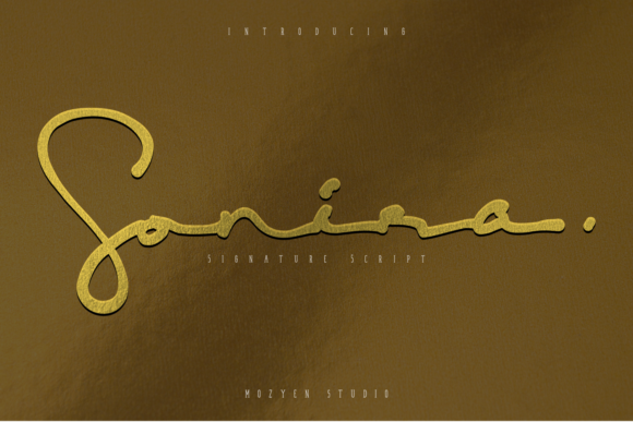 Sonira: A Handwritten Typeface for Editorial Elegance